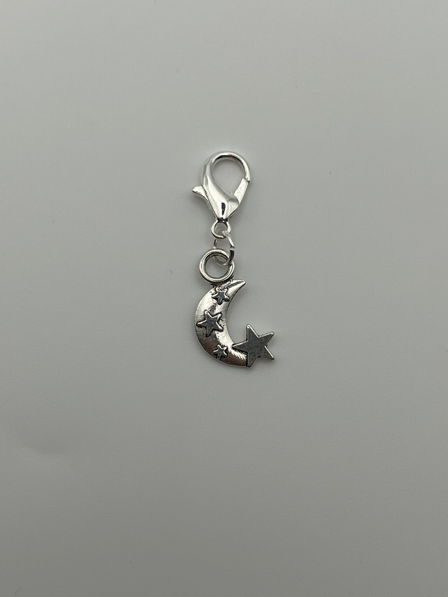 GOODNIGHT – Purple Velvet Reusable Adhesive Book-It™ Bookmark with a Charm (Stars and Moon) in a Mini Gift Box