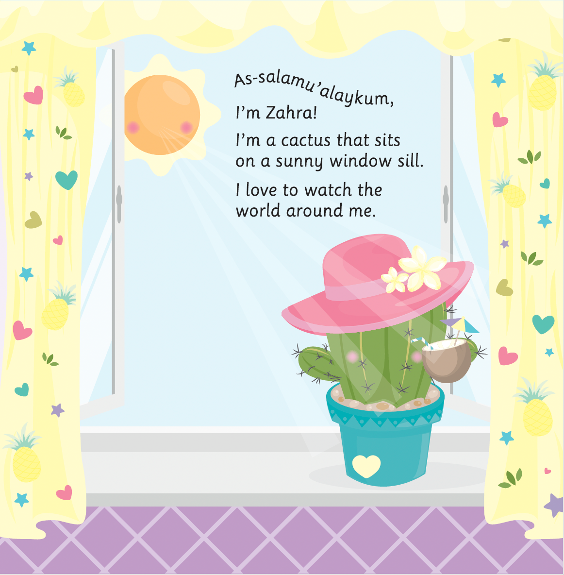 Zahra The Cactus: If They Can Say It, You Can Too! Illustrated by Farhana Faruq