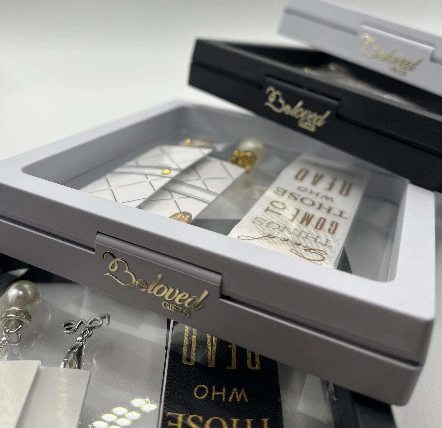 Our Deluxe Bookmark Gifts come with BeLoved Gifts exclusive mini cards featuring a hidden message. It's a great way to engage, have a bit of fun, and most of all make someone happy!